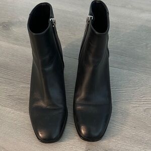 Via Spiga Black Ankle Boots